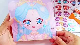 Stiker paper doll princess | buku stiker  riasan para putri 