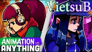 [Vietsub] Lofi Girl vs Cassette Girl - Rap Battle! (ANIMATION VS ANYTHING: CH. II)