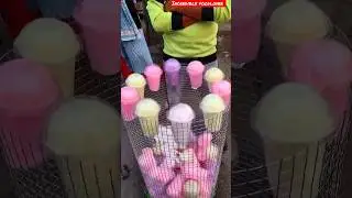 multi flavours cotton candy 😋😍🤤🍭#shortsfeed #shortsvideo #streetfood  #shorts #short #viralshorts