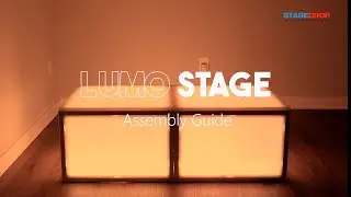 ProX Lumo Acrylic Stage, 2'x2' Square Assembly Guide - StageDrop