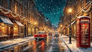 🎅Cozy Coffee Shop Christmas Nights 🎄Vintage Christmas Songs 1940s 1950s 1960s 🎶