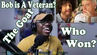 Bob Ross vs Pablo Picasso Epic Rap Battles of History REACTION!