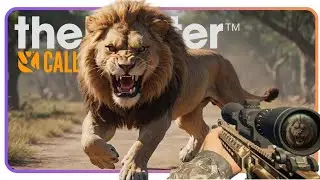 Big Lions Hunt with High Calibre Weapon: thehunter call of the wild #hunter