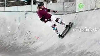 Practicing Rock to Fakie on 
