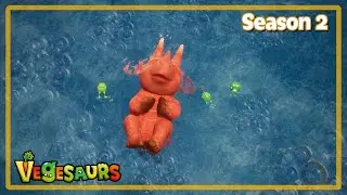 🥕Warm bubble bath🥦😊 - Exciting Clips - Vegesaurs - Season 2