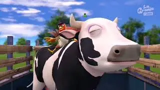 The Wheels on Tractor - Cartoons and Sounds | Sponsored Preview 2.