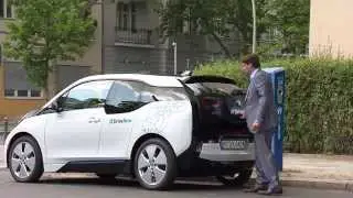 BMW i3 at DriveNow, Berlin (Car Sharing)