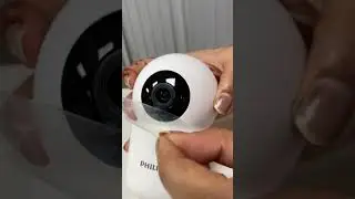 Unboxing of Philips smart 360&deg; Indoor wifi security camera! #shorts #philips