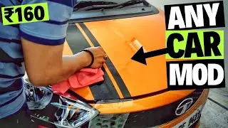 Easy DIY Car Modification | Racing Stripes | INFO N TECH