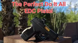 The Perfect Do It All EDC Pistol. GX4, Lakeline Ported barrel, Lok Brass Backstrap & Holosun 407K.