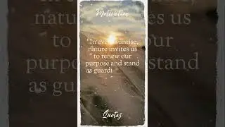&ldquo;Whispers of the Earth&rdquo; #shorts #quotes #NatureSoul #EarthMessage #LiveInBalance