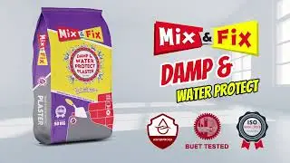Damp & Water Protect Plaster Cement Fast Time in Bangladesh