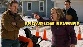 HOA Blocked My Drive With Cones — I Used My Snowplow and Sent Them Skating | EntitledPeople