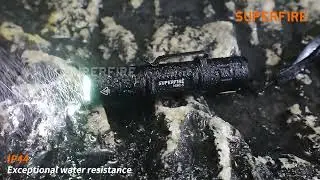 SUPERFIRE MI80-S High power led flashlight Super Bright 1100LM EDC