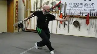 Hung Gar - Nine Ring Broadsword 周漢興洪拳 - 沙刀