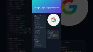 Google Logo using of pure css