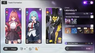 Difficulty 6 Nightmare Run Again [Laboratory 0] | Chaos Zero Nightmare
