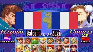 [Almost impossible] Super Street Fighter II X - Balcork (FR) vs Zagi (FR)
