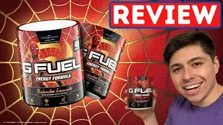 NEW Spider-Man Radioactive Lemonade GFUEL Flavor REVIEW!