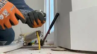 How to install a floor outlet - Mini floor box kit receptacle