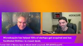 Обсуждение стартапов с MicroAcquire