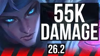 VARUS vs RENEKTON (TOP) | 55K damage, Good KDA: 21/4/6 | KR Master | 26.2