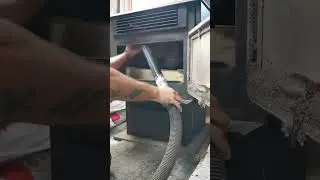 Pellet stove cleaning in 8mins Drolet FP45