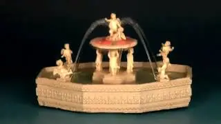 Lemax Lighted Village Square Fountain 14663