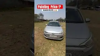 Denting & Painting cost !! Kiya Ha part 01 #hyundai #elitei20 #denting #painting  ￼