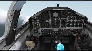 VR 100% Virtual working cockpit - No flight stick - T- 38 Military Jet