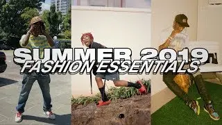 SUMMER FASHION ESSENTIALS (MENS 2019 FASHION TRENDS)