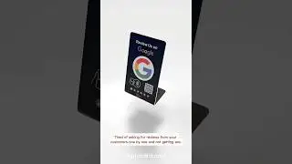 Google Review Stand NFC by TAPro