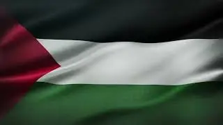 🚩Palestine Flag Waving | GREEN SCREEN & CHROMA MATTE🚩