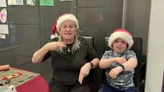 Makaton for &lsquo;CHRISTMAS DINNER&rsquo;
