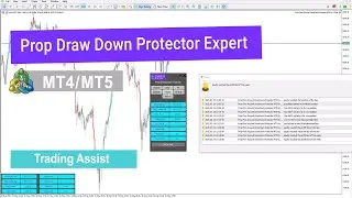 ⚙️Prop Draw Down Protector Expert Advisor in MetaTrader 4/5 - Free Download - TFLab