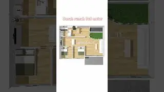 Denah rumah 9x8 meter