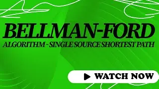 Bellman-Ford Algorithm - Single Source Shortest Path | Dynamic Programming