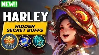 Hyper Harley Meta Again!! | Harley Best Build & Emblem 2026 | Mobile Legends: Bang Bang