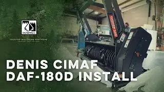 Denis Cimaf DAF-180D Mulcher Installation & Tune Timelapse