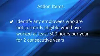 SECURE 2 0 Changes - Long Term Part Time Eligibility