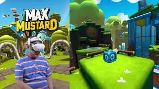 Trying out Max Mustard on Quest 3