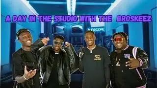 Broskeez Studio Session🎶 || O2 Music Studio || Derrick K&ouml;hn, Aaron Opoku und Christian Conteh