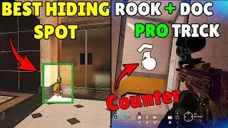 *SECRET* Hiding Spot On Bank That No One Know | Pro Players 800 IQ Counter Trick - Rainbow Six Siege