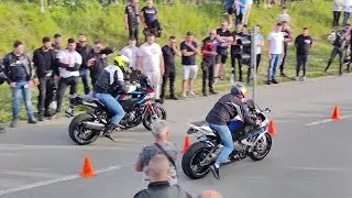 Moto Festival Inđija (defile, trke ubrzanja)