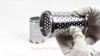 304 Stainless Steel Oil Filter Element 62 8x93