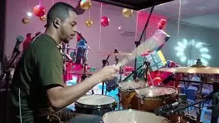 Drum cover - Oh quão lindo seu nome é  (Sarah Oliveira)