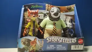 Never before seen Mattel Zootopia Storytellers figures In store and In hand pictures