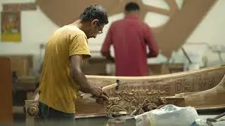 Preserving Heritage : The Artistry of Traditional wood carving.