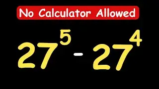 INDIAN OLYMPIADS  || No Calculator Allowed? #maths
