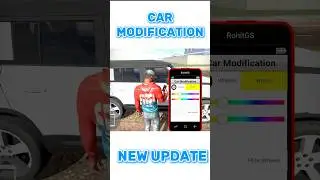 Finally Car Modification Option In Indian Bike Driving 3D 🤯#viralshort #update